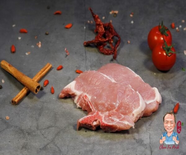 Bone in Pork Chop (猪扒) $22/kg